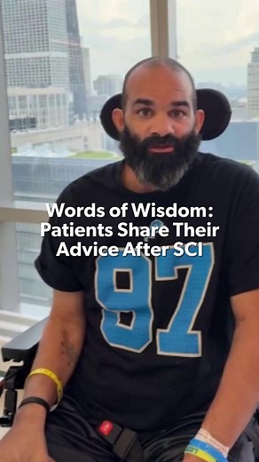 In recognition of Spinal Cord Injury (SCI) Awareness Month, we asked a few patients to share what they’ve learned after experiencing an SCI. These patients are currently in intensive inpatient rehabilitation to regain function, abilities and independence — and to prepare to return to the lives they love. Watch this video for their words of wisdom and visit our website to learn more about SCI recovery at Shirley Ryan AbilityLab: bit.ly/3KKqIN0 | Shirley Ryan AbilityLab