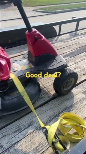 Troy built tb30r #entrepreneur #lawnmower #mower