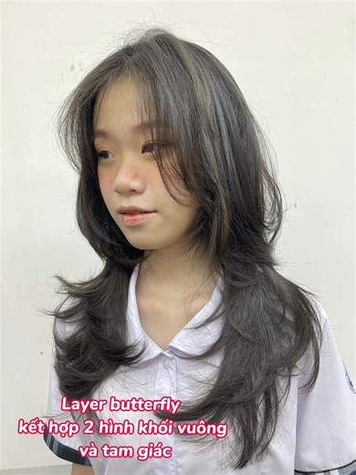 Layer 🦋 butterfly#TikTokAwardsVN2023 #trendshairsalonbyelle #Master2023byTikTok #thaotran #dạycattoccoban #daycattocnangcao #cắttócnữ