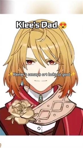 His genes doesn't even try 😅 #alice #klee #kleiner #genshinimpact #genshinshorts #genshin