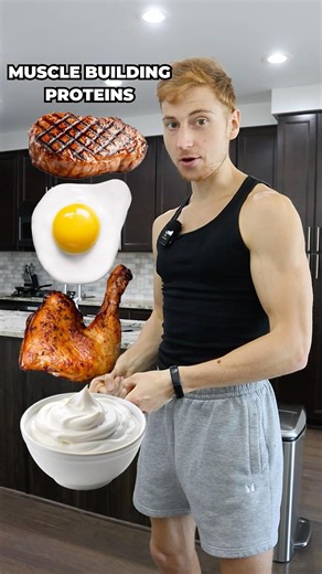THE BEST MUSCLE BUILDING FOODS 🥩