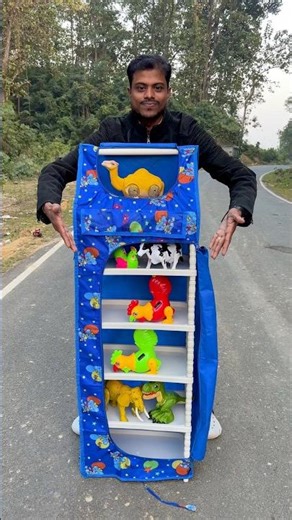 Mini wardrobe foldable almirah unbox test |