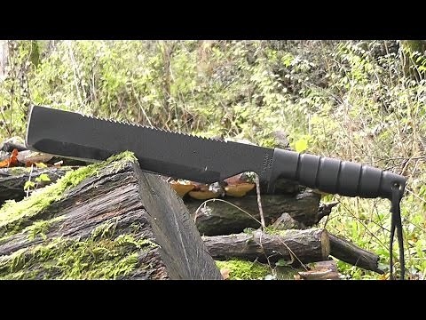 Ontario SP8 Survival Machete Review (Fr)