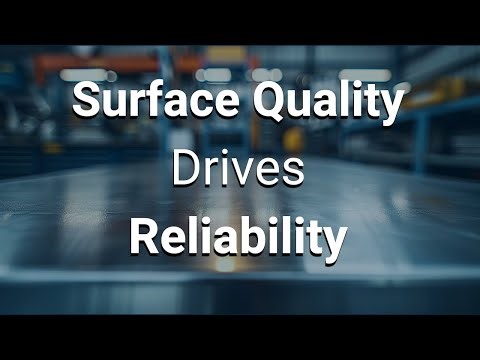 Surface Quality Control for Confidence, Consistency, and Reliability