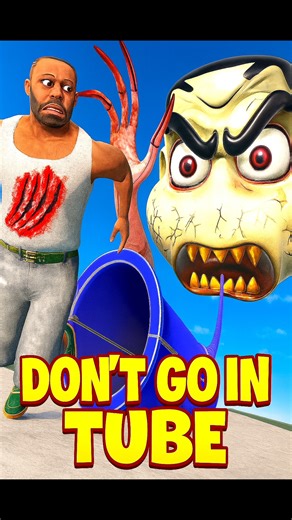 Frenklin vs Giant Haunted Shin- Chan On Indian Bikes Driving 3D | #gta #shortsfeed