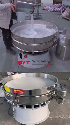 Ultrasonic sieving machine vibrating sifter