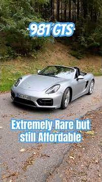 The Porsche 981 GTS is extremely rare but still affordable