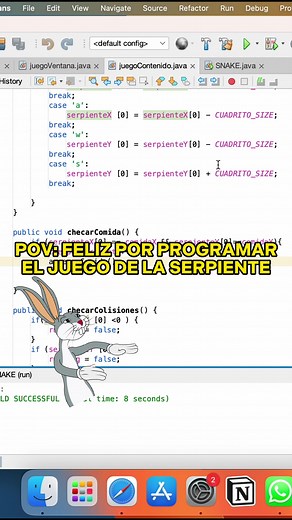 Aprende a programar Snake en Java con NetBeans
