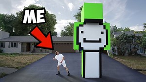 Worlds Largest Minecraft Dream Statue!