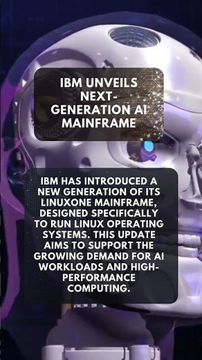 IBM introduces new generation of LinuxOne AI mainframe