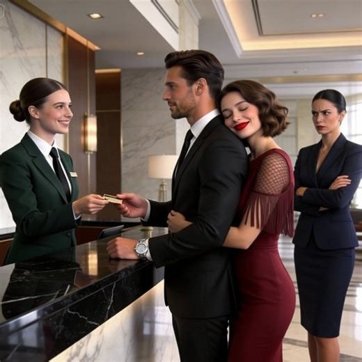 He takes his lover to a 5-star hotel, but is sh0cked when his wife walks in as the NEW owner. The thing about hotel lobbies is that they don’t judge you out loud. They just reflect you—back in polished marble, in mirrored columns, in the dead-bright sparkle of chandeliers that make everyone look like they belong to a better life than the one they’re actually living. Tom Branson loved that. He takes his lover to a 5-star hotel, but is sh0cked when his wife walks in as the NEW owner. He loved the