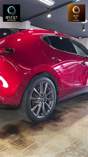 マツダ・MAZDA3 FASTBACK セラミックコーティング施工事例 #車 #洗車 #研磨 #納車 #リボルト松戸 #窓ガラス撥水加工 #revolt #カーメンテナンス #カーコーティング