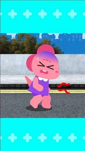 お腹が痛いよ😖#nurseryrhymes #キッズソング #ココビ #shorts