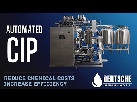 Cutting Edge CIP Skid from Deutsche Beverage + Process
