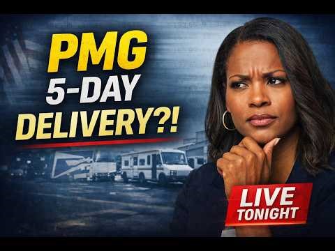 ⚠️NO MORE 6-DAY MAIL? PMG Drops Major USPS Bombshell
