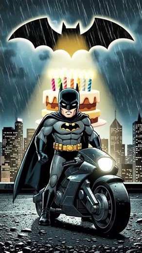 Editable Bat Superhero Birthday Video Invitation | Boys Car Superhero Party Digital Template