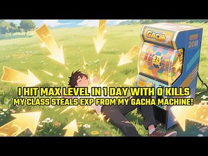 I Hit MAX LEVEL in 1 Day With 0 Kills... My Class STEALS EXP From My Gacha Machine!