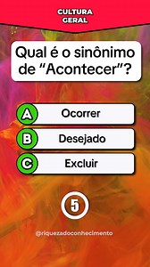 Estimule sua inteligência com perguntas que despertam a curiosidade #quiz #conhecimentosgerais #perguntas | Riqueza do Conhecimento