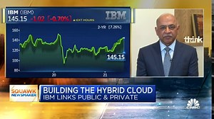 IBM CEO Arvind Krishna on the company's 'hybrid cloud' strategy