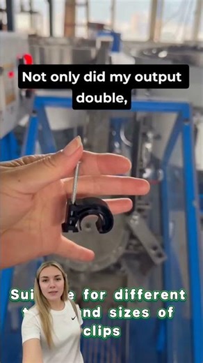 High-precision Nail Cable Clip Assembly Machine for efficient cable clip production!