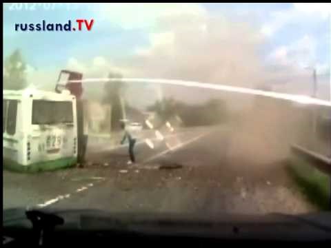 Tödlicher Busunfall bei Moskau