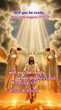 What If Jesus Returns Today? Sky Opens, Angels Appear… Are You Ready? #dailyprophetic #BibleWords