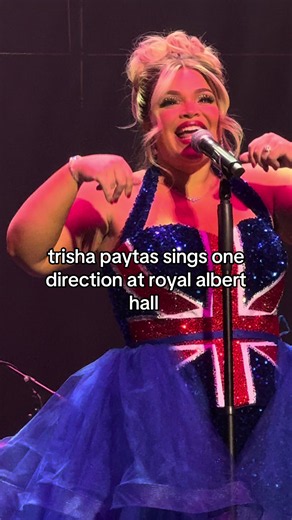 Trisha Paytas Sings One Direction at Royal Albert Hall