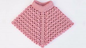 Crochet Baby Poncho You Can Easily Make