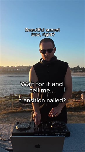 Did I nailed this transition? 🌅 (Pure Progressive House Vibes) #dj #sunsetmix #progressivehouse