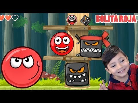 La Bolita Roja en el Bosque | Juego para niños Red Ball 4 | Juegos Infantiles para niños