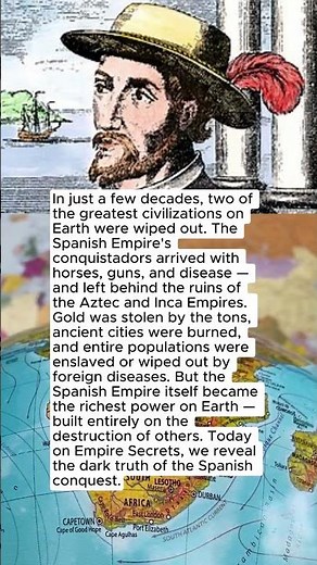 The Brutal Truth About the Spanish Conquest #history #shorts #darkhistory