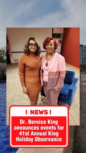 Actress Viola Davis, 2Chainz, Clifford 'TI' Harris, Billie Eilish, Aldis Hodge, Anika Noni Rose, Pastor Shirley Caesar, Lady Tramaine Hawkins, American Idol Winner Jamal Roberts, Robert Smith, John Hope Bryant, and Rev. A.R. Bernard are slated to join the King Center for the 41st Annual King Holiday Observance. During Thursday's press conference CEO Dr. Bernice King announced the Holiday events, which begin Friday January 8 through Monday, January 19. The Observance includes an Empowerment Fair,