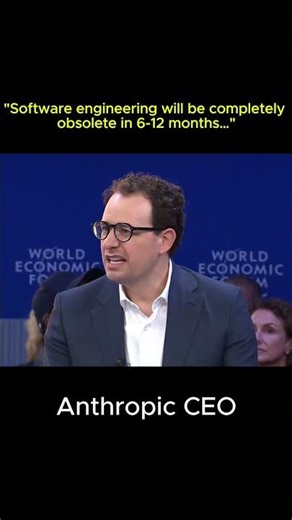 Software engineering will be completely obsolete in 6-12 months… #ainews #tech #aiupdates