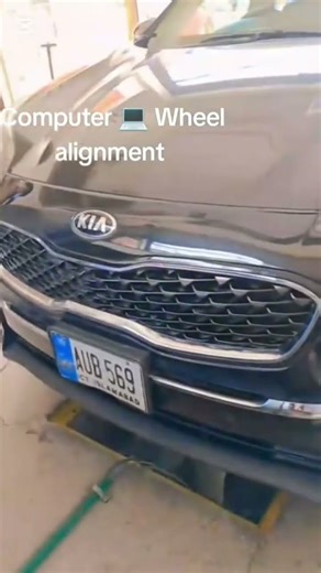 kia Sportage computer wheel alignment