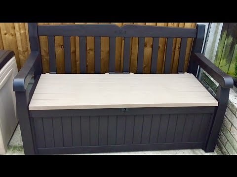 Keter Eden Garden Storage Bench Assembly | Homebase