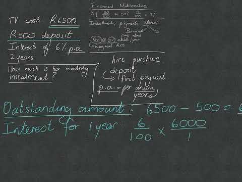 Gr7 Financial Maths 1