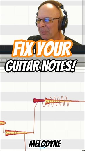 Guitar Editing! Fixing Pitchy Notes ‪@celemony‬
