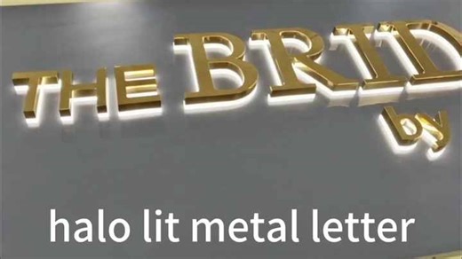 Customized Advertising Led Signboard Outside Backlit Sign Letter Backlit Logo Sign Backlit Business Wall