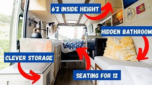 Van Tour: The Perfect Full-Time Van Life Layout