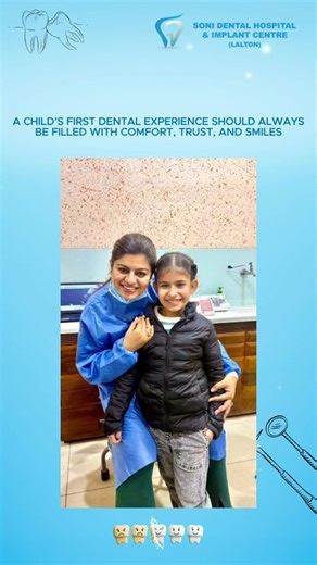 Special care for special smiles 🧸🦷✨ Our pediatric dental approach is built on comfort, compassion, and confidence—ensuring every child feels safe, relaxed, and happy during their visit 💕 From gentle treatments to friendly smiles, we turn dental appointments into positive experiences 🌈😊 Because healthy little teeth today create confident smiles for life 🌟🦷 Tiny patients, big trust, and endless smiles—always our priority 💙👶 #bestdentalclinic #bestdentist #sonidentalhospitallalton #bestden