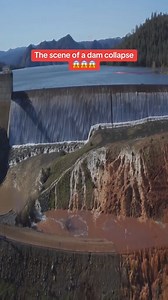 1.4K views | The scene of a dam collapse  #disaster #dangerous #dambreak #dam | Daniel P. Finney Paragraph Stacker | Facebook