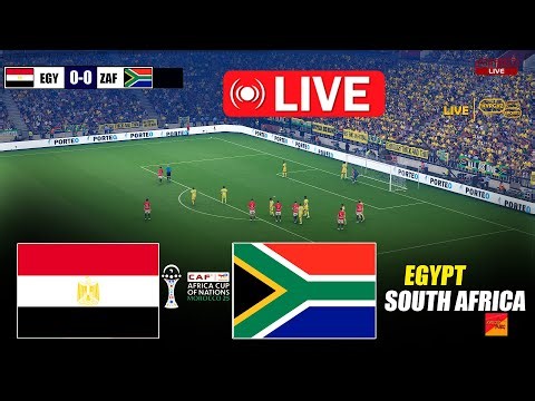 🔴LIVE : Egypt vs South Africa | eFootball PES 21 SImulation Gameplay