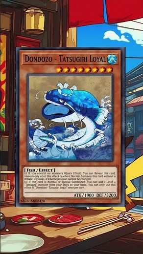 Dondozo | Yu-Gi-Oh x Pokemon Custom Cards