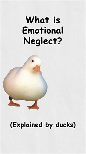 80K views · 8.9K reactions | What is emotional neglect? (explained by duck) | Diploma Duck | Facebook