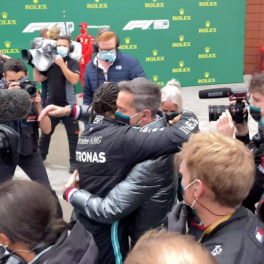 Winning a world title will never get old 🎉🎊 🎥 Mercedes-AMG Petronas Formula One Team | F1