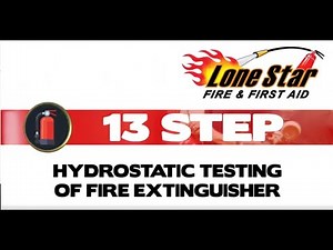 WHAT IS A HYDROSTATIC TEST / HYDRO TEST ON A FIRE EXTINGUISHER