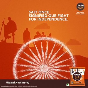 64K views · 561 reactions | Salt is the symbol of our struggle for freedom. Today, this #DeshKaNamak wishes everyone a happy Independence Day. #TataSalt #DeshKiSehat #IndependenceDay #HappyIndependenceDay #15August | Tata Salt - Desh Ki Sehat, Desh Ka Namak | Facebook