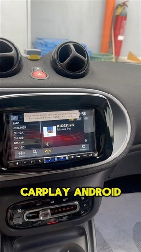 Smart Fortwo 453 | Alpine iLX-705D CarPlay & Android Auto