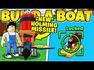 THIS HOMING MISSILE NEVER MISSES! *New Design* Build a Boat