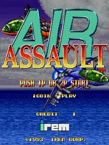 78K views · 871 reactions | This is another fantastic shoot-em-up from Irem, exclusively available in arcades. It's often overlooked due to the lack of an official home system port. The graphics and sound are outstanding, and the animations are truly impressive. R-Type enthusiasts will definitely appreciate this gem #videogames #arcade #retrogaming #arcadegames #airassault | Classic Replay | Facebook